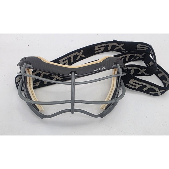 STX Focus-S Gray LACROSSE Goggles Adjustable Adjustable Field Hockey - Picture 1 of 4